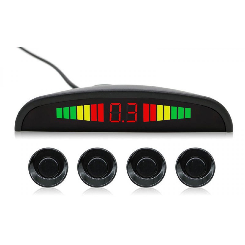 Система паркування Assistant Parking Sensor Black (4 датчика) - Доступна ціна — гідна якість