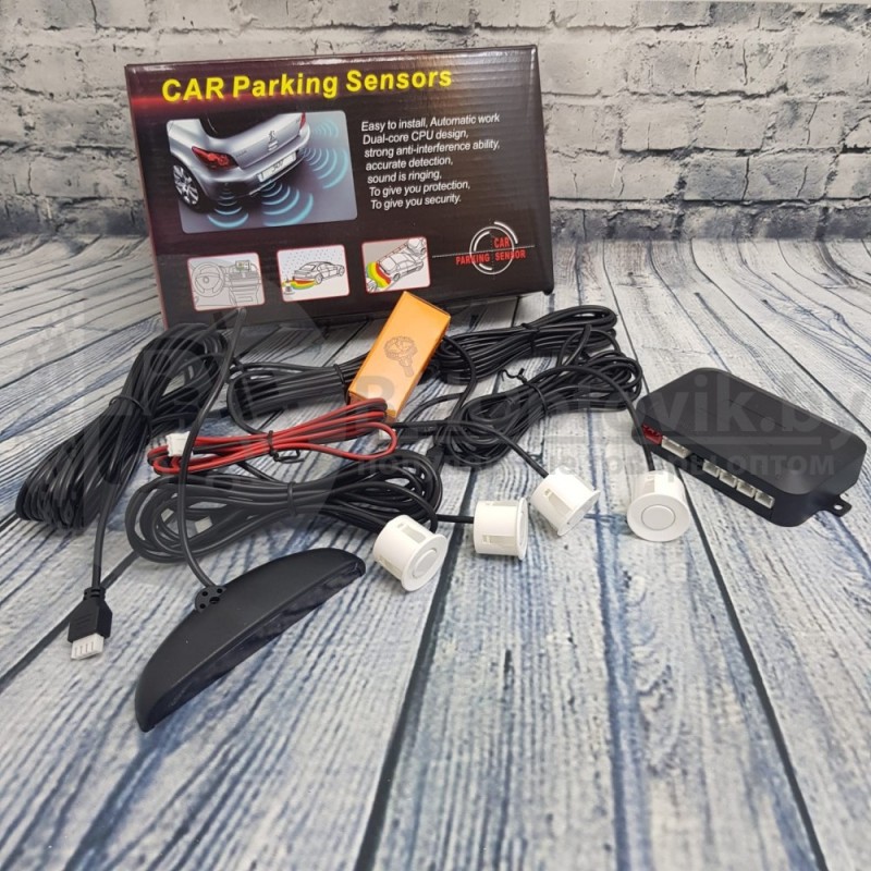 Система паркування Assistant Parking Sensor Black (4 датчика) - Доступна ціна — гідна якість
