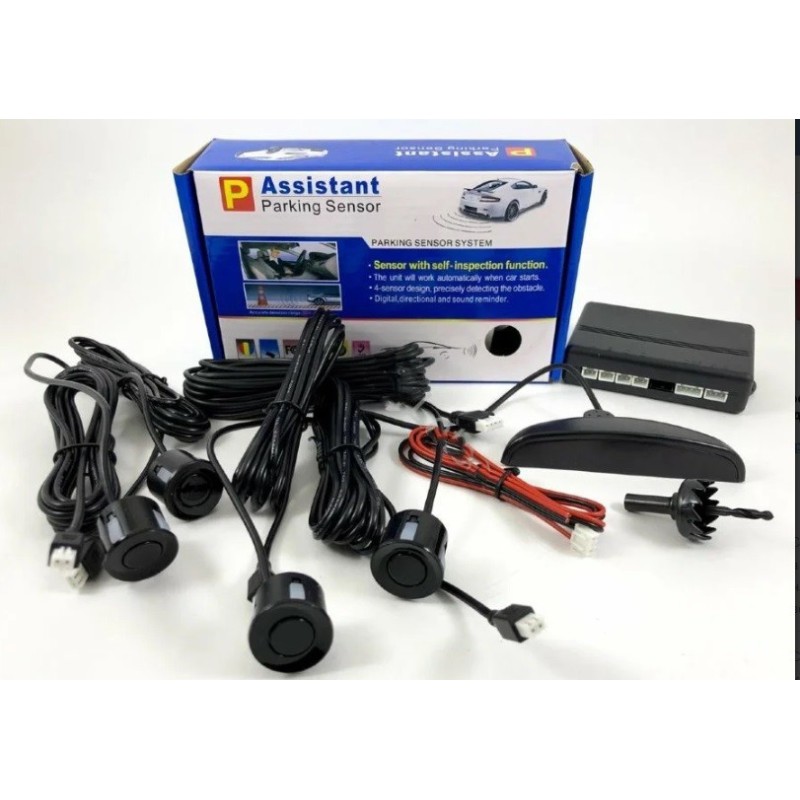 Система паркування Assistant Parking Sensor Black (4 датчика) - Доступна ціна — гідна якість
