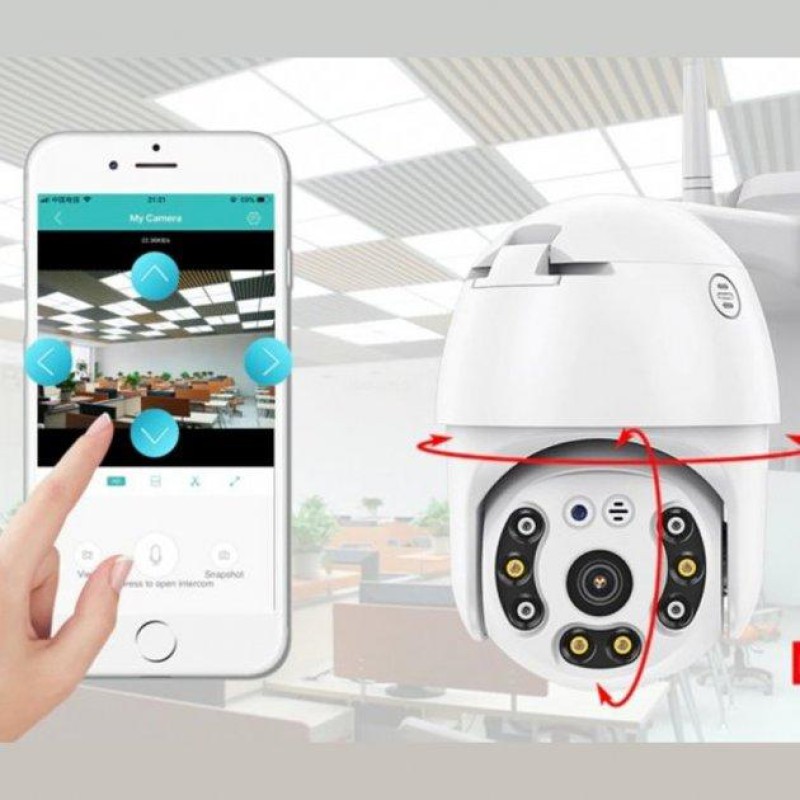Поворотна IP-камера PTZ WiFi XM - Доступна ціна — гідна якість