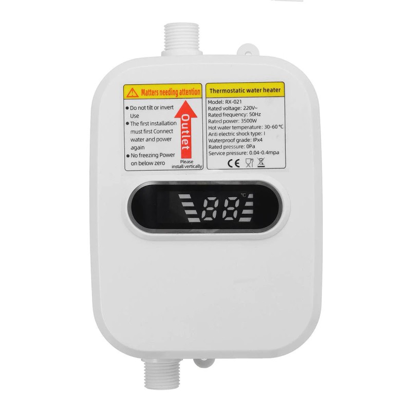 Водонагрівач TEMMAX RX-021 (3500 Вт) - Те, що потрібно — без зайвих витрат