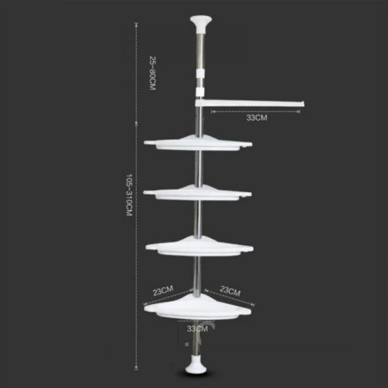 Кутова полиця Multi Corner Shelf - Практичний вибір за бюджетною вартістю