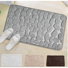 Килимок для ванної 60×40 см (сірий)