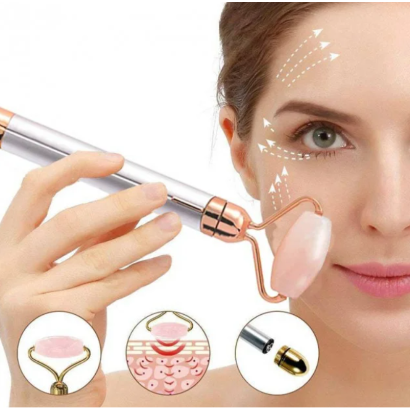 Кварцовий масажер для обличчя Flawless Facial Roller Massager ART-339 - Вдале співвідношення ціни та функцій