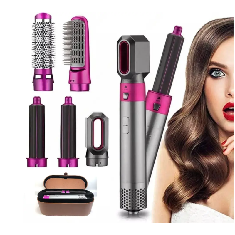 Стайлер для волосся 5в1 HAIR BRUSH Dyson BRUS51 з коробкою та чохлом - Надійна якість за розумною ціною
