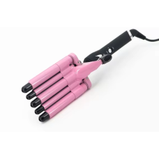 Плойка на п’ять хвиль Hair Curler KR-8832 (рожевий)