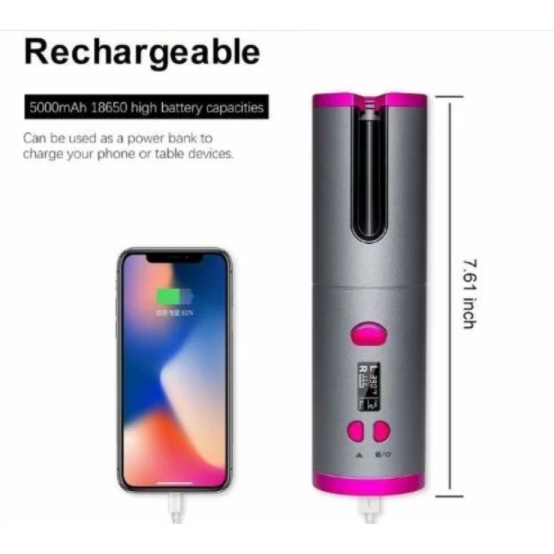 Бездротовий стайлер для завивки волосся Ramindong Hair Curler RD-060 - Надійна якість за розумною ціною
