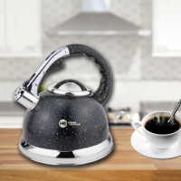 Чайник зі свистком гранітний HIGHER+KITCHEN ZP-021 (3.5 л)