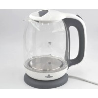 Скляний електрочайник Crownberg CB-9121 (1,7 л, 1800 Вт, LED-підсвітка)