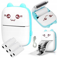 Міні-принтер Mini Printer (синій)
