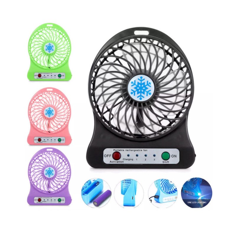 Портативний USB міні-вентилятор Portable Mini Fan (настільний) - Вдале співвідношення ціни та функцій