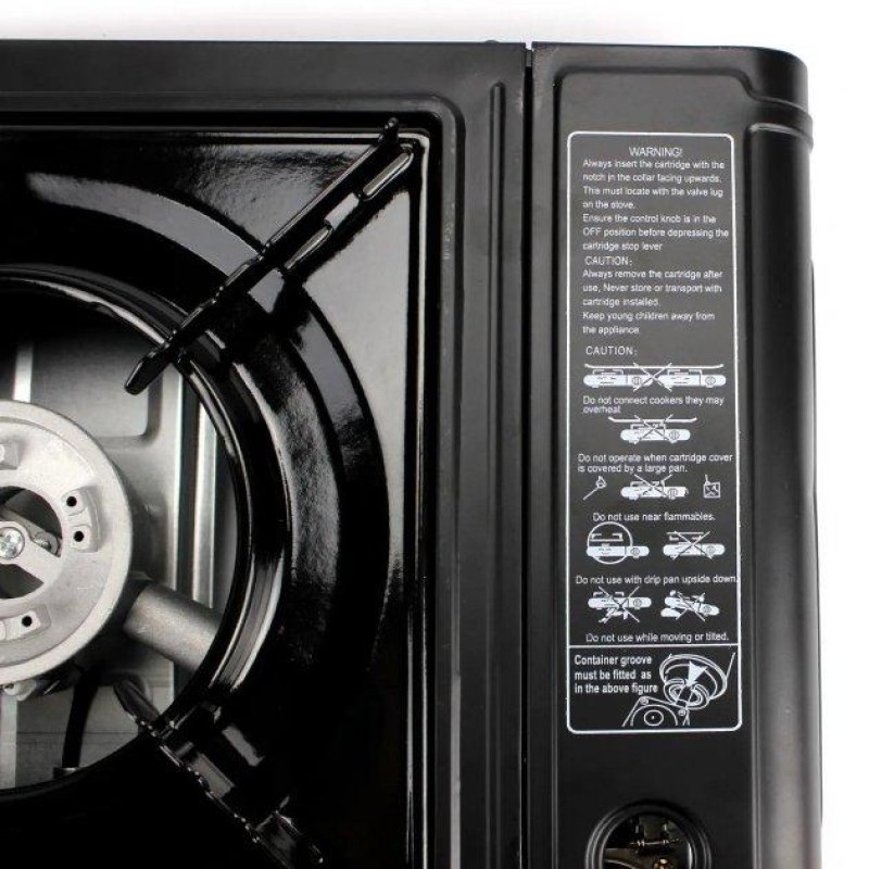 Портативна туристична газова плита Happy Home BDZ-155-A (2300 Вт) - Раціональний вибір для авто