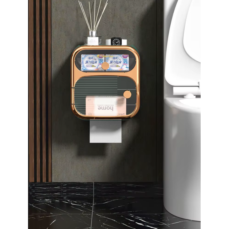Тримач для туалетного паперу Toilet Paper Holder GREEN - Вигідне рішення для кожного