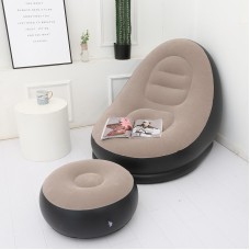 Надувне садове крісло з пуфом Air Sofa Comfort ZD-33223