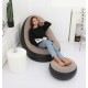 Надувне садове крісло з пуфом Air Sofa Comfort ZD-33223 - Те, що потрібно — без зайвих витрат