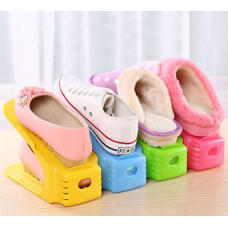 Набір 4 в 1: Подвійні підставки для взуття Double Shoe Racks LY-500