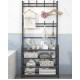Універсальна підлогова вішалка для одягу New Simple Floor Clothes Rack (60×29,5×151 см, чорна) - Якість, яку можна собі дозволити