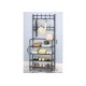 Універсальна підлогова вішалка для одягу New Simple Floor Clothes Rack (60×29,5×151 см, чорна) - Якість, яку можна собі дозволити