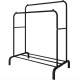 Подвійна підлогова вішалка для одягу та взуття Loft Rack (чорна) - Практичний вибір за бюджетною вартістю