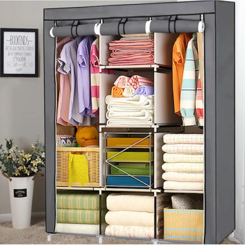 Складана каркасна тканинна шафа Storage Wardrobe 88130 - Якість, яку можна собі дозволити