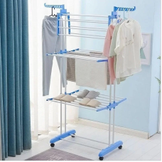 Багатоярусна складна сушарка для білизни Garment Rack with Wheels