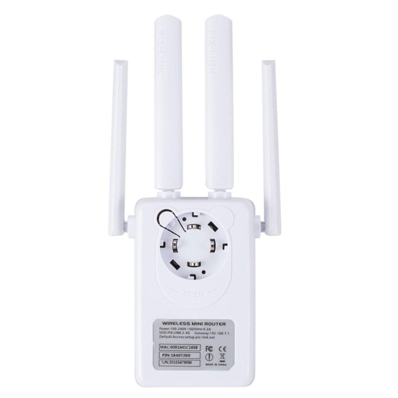 Бездротовий Wi-Fi роутер-повторювач WR09Q (300 Мбіт/с, 4 антени) - Надійна якість за розумною ціною