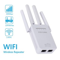 Бездротовий Wi-Fi роутер-повторювач WR09Q (300 Мбіт/с, 4 антени)