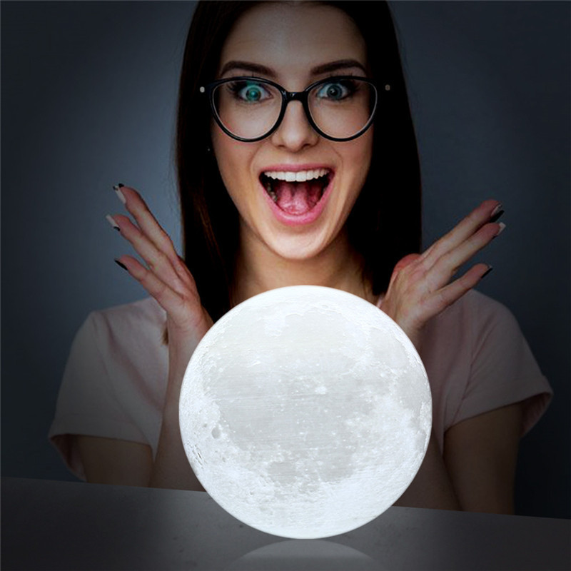 Нічник 3D «Moon Touch Control» 15 см, 5 режимів - Вдале співвідношення ціни та функцій