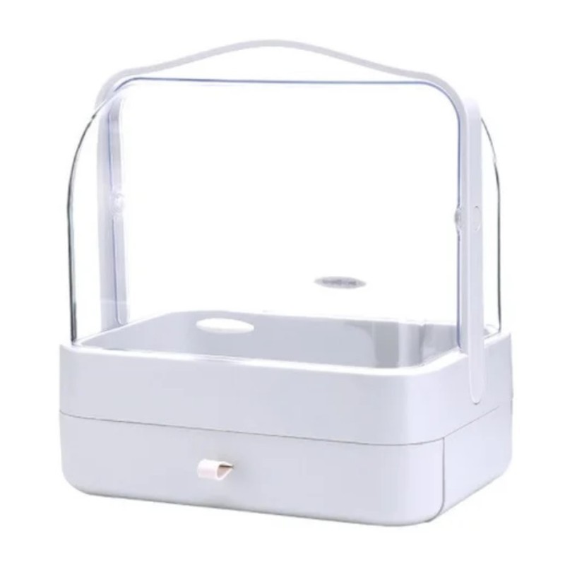 Органайзер для косметики YM206 Single Drawer (рожевий, 2 секції) - Те, що потрібно — без зайвих витрат