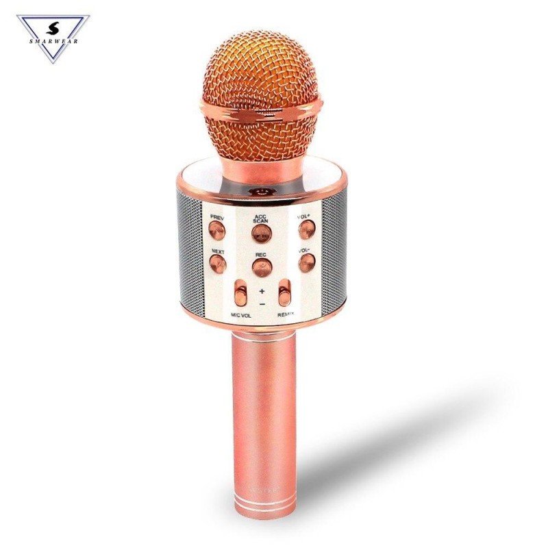 Bluetooth-мікрофон для караоке WSTER WS-858 з функцією зміни голосу - Доступна ціна — гідна якість