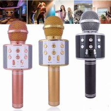 Bluetooth-мікрофон для караоке WSTER WS-858 з функцією зміни голосу