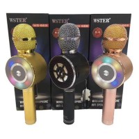 Караоке-мікрофон Wster WS-669 (Bluetooth, USB, microSD, AUX)