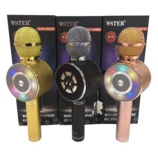 Караоке-мікрофон Wster WS-669 (Bluetooth, USB, microSD, AUX)