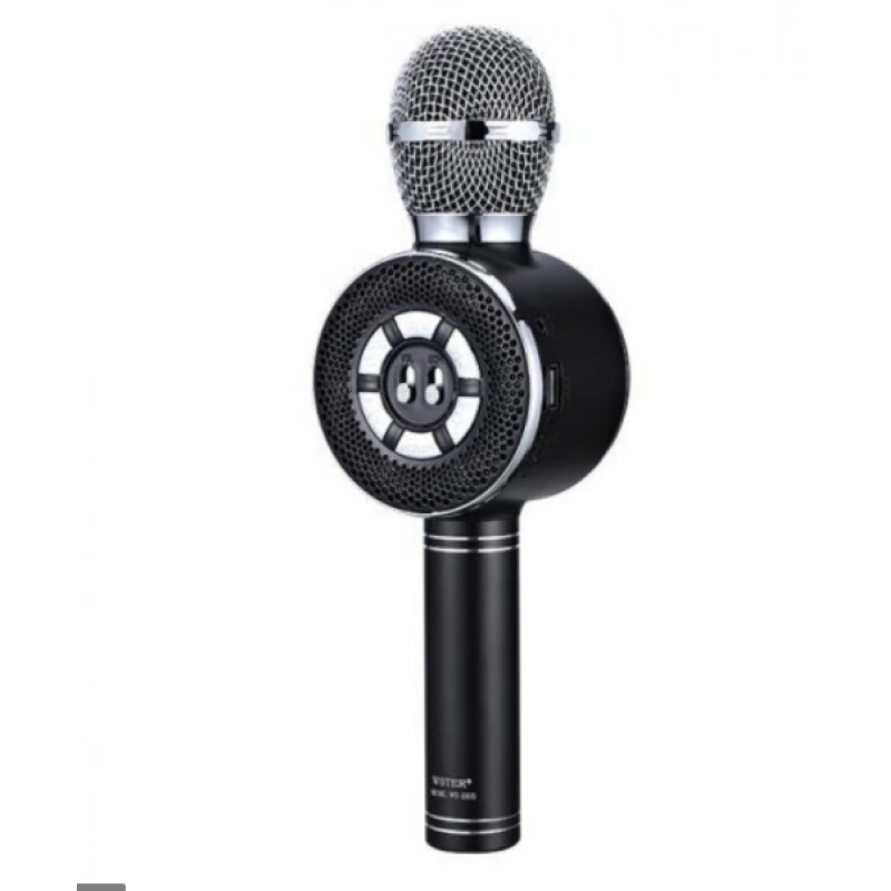 Караоке-мікрофон Wster WS-669 (Bluetooth, USB, microSD, AUX) - Функціональність без переплат