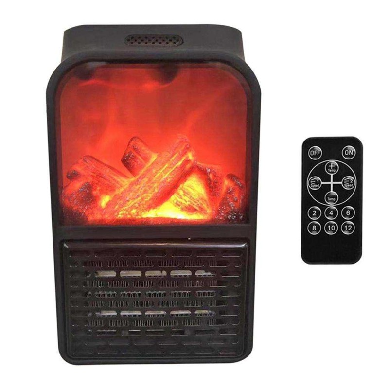 Портативний обігрівач Flame Heater (500 Вт) без пульта - Те, що потрібно — без зайвих витрат