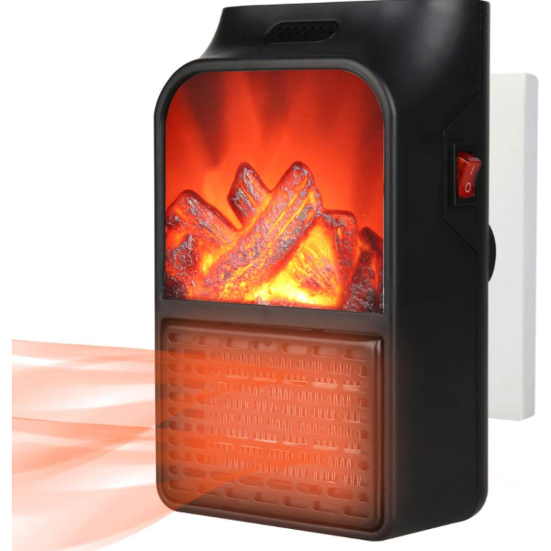 Портативний обігрівач Flame Heater (500 Вт) без пульта - Те, що потрібно — без зайвих витрат