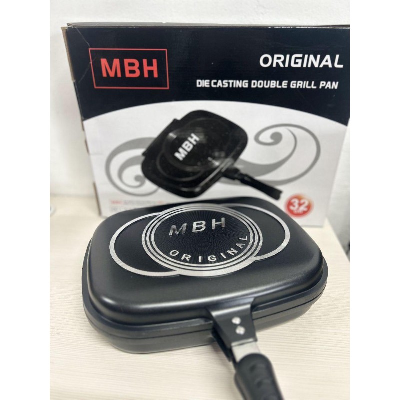 Двостороння сковорода-гриль Double Grill Pan 32 см - Вдале співвідношення ціни та функцій