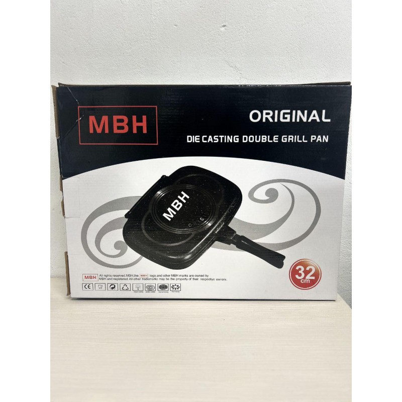Двостороння сковорода-гриль Double Grill Pan 32 см - Вдале співвідношення ціни та функцій