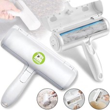 Щітка для збирання та видалення шерсті тварин Pet Hair Remover Roller PET20205 (біла)