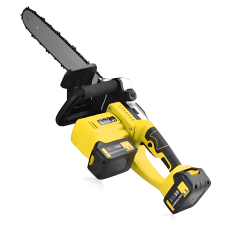 Акумуляторна ланцюгова пила Electric SAW 16″ (жовта, 2×18В акумулятори)