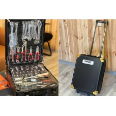 Набір інструментів WMC TOOLS на 408 предметів з тріскачкою (у валізі)