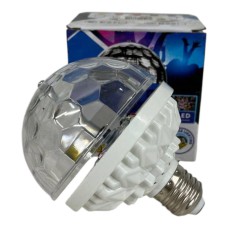 Світлодіодна диско-лампа COLOR ROTATING LAMP у патрон E27