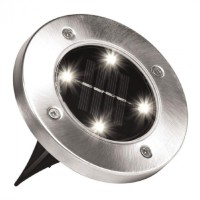 Садовий світильник Solar Disk 8LED-DM8 на сонячній батареї