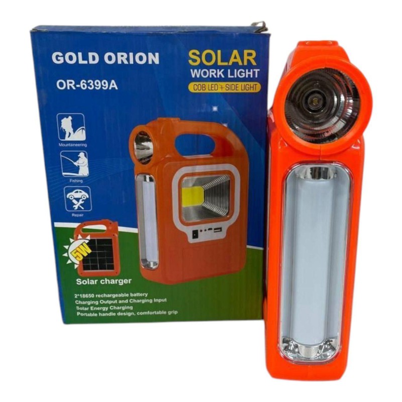 Портативна сонячна станція Power Bank ORION OR-6399A - Вдале співвідношення ціни та функцій