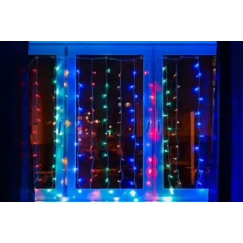 Гірлянда «Водоспад» RD-080 (240 LED, 2×2 м, мультиколір) - Доступна ціна — гідна якість