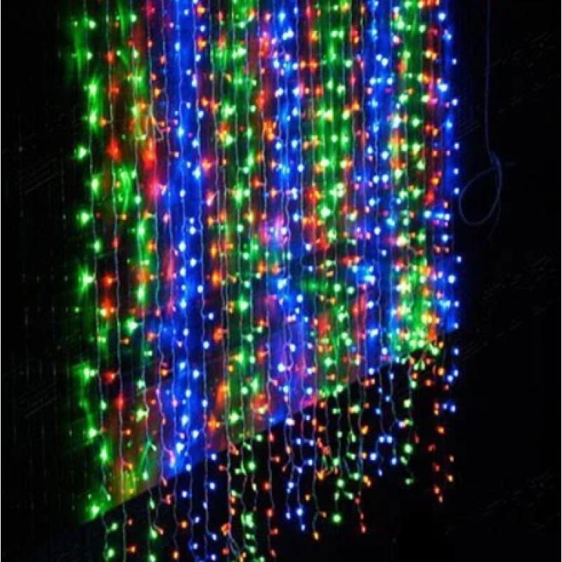 Гірлянда «Водоспад» RD-080 (240 LED, 2×2 м, мультиколір) - Доступна ціна — гідна якість