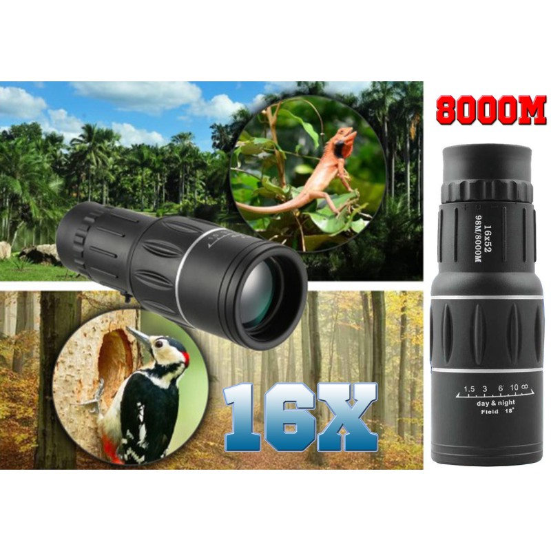 Монокуляр Bushnell 16×52 PowerView 3811154 - Практичний вибір за бюджетною вартістю