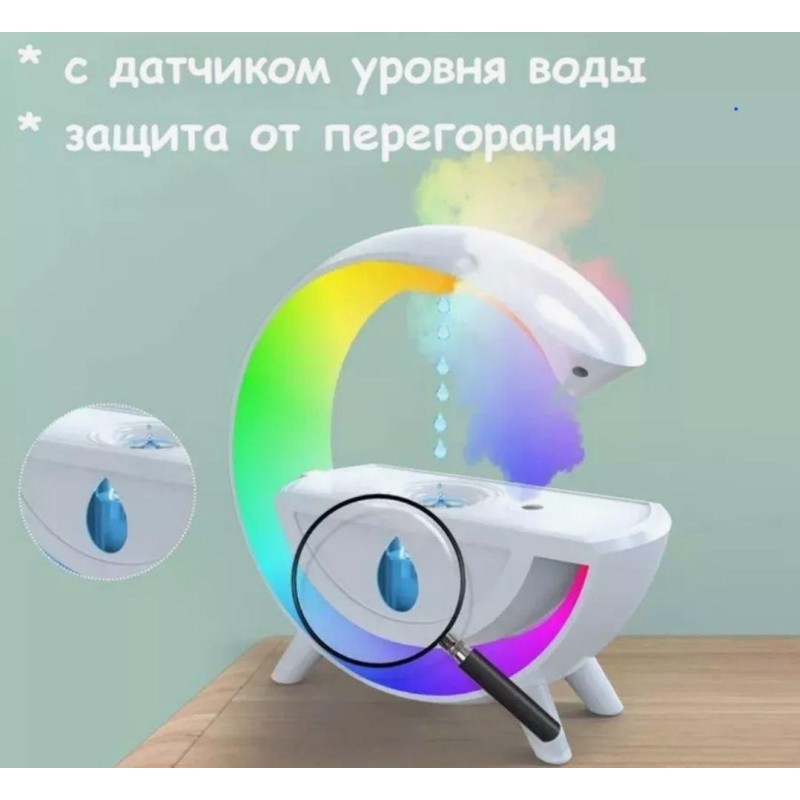 Зволожувач повітря «G with water» GWI23 (антигравітаційний крапельний ефект, білий) - Максимум можливостей за мінімум витрат